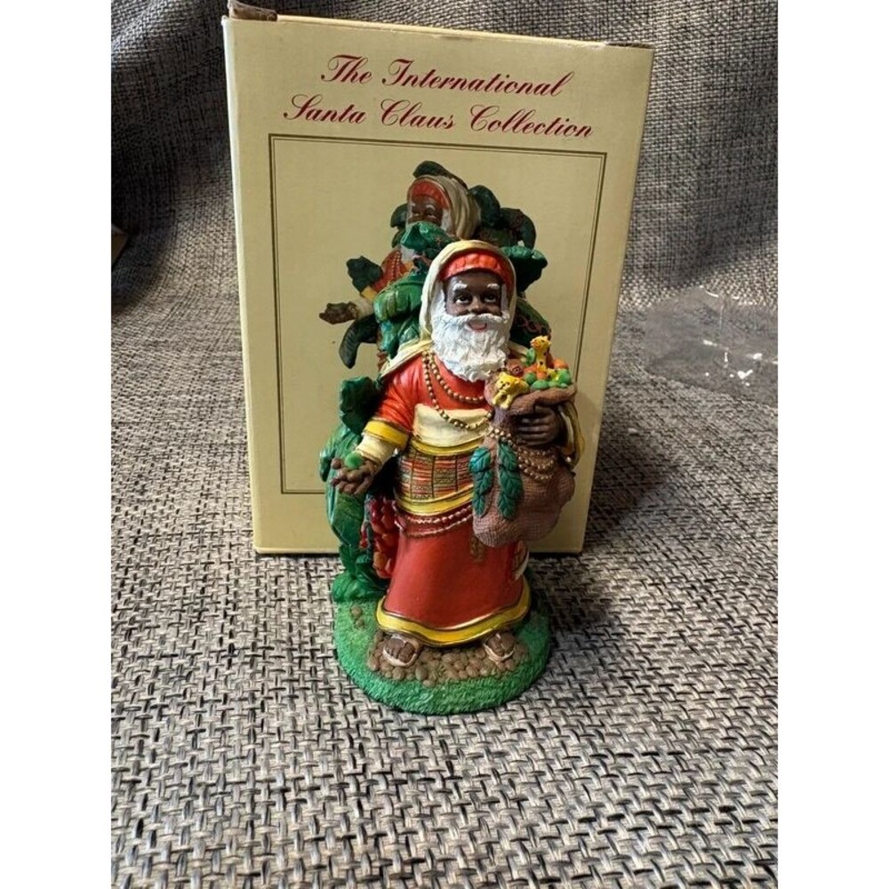 Ghana Father Christmas figurine The International Santa Claus Collection